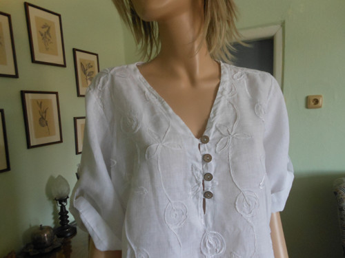 Tunika ze lnu, L,XL — foto 2