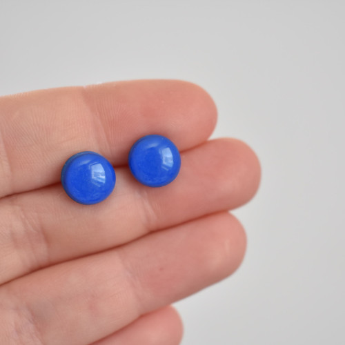 Pecky 6mm - tmavě modré - Chirurgická ocel — foto 3