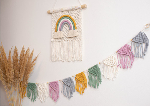 Macrame duha barevná — foto 3