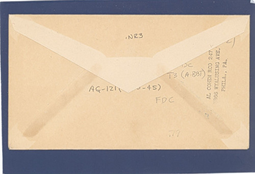 First Day Postal Service, USS Humboldt, celistvost — foto 2