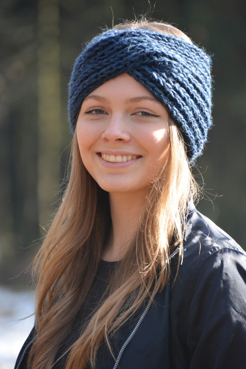 Čelenka tmavý petrolej — foto 2
