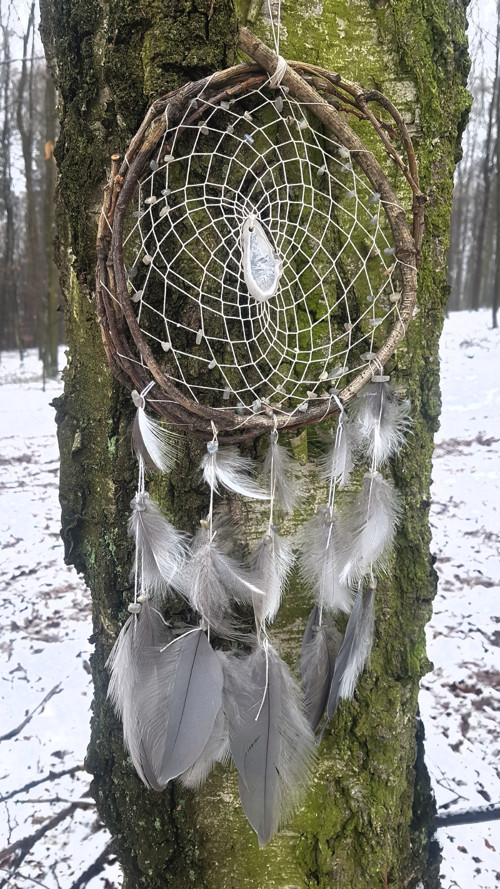 Lapač snů se srdcem z achátu — foto 2
