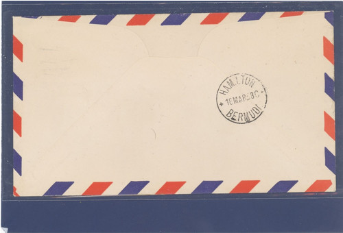První let Baltimore - Bermuda, 1938 - celistvost — foto 2