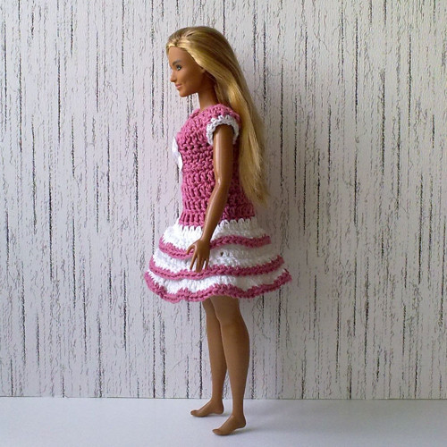 Oblečky pro Barbie baculka - šaty — foto 2