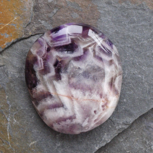 Ametyst chevron, placka 42 x 38 mm — foto 3