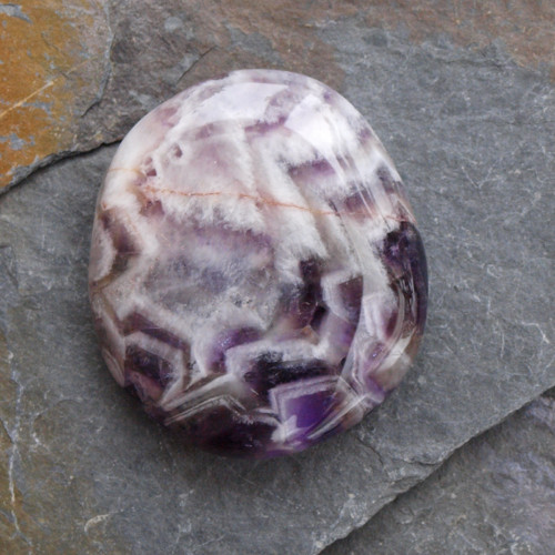 Ametyst chevron, placka 42 x 38 mm — foto 4