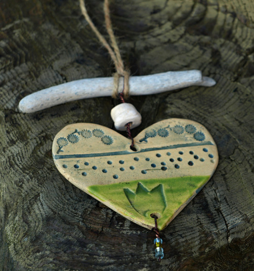 Závěs Driftwood Srdce — foto 3