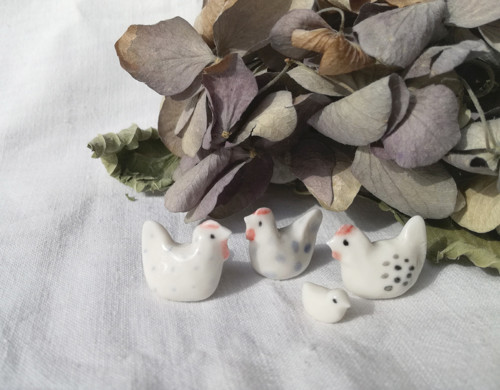 Mini slepička porcelánová — foto 3