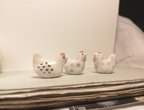 Mini slepička porcelánová — foto 2