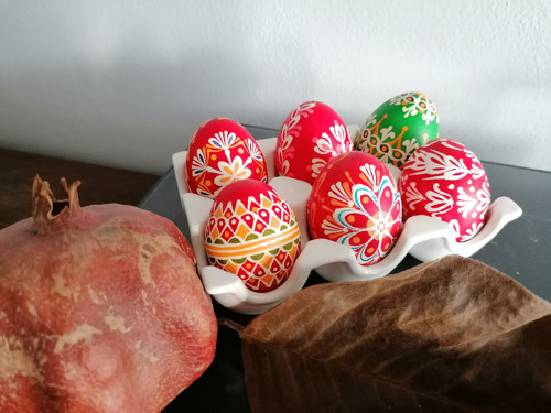 Slepičí kraslice - sada 6 ks — foto 2