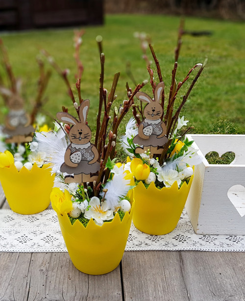 Drobnější dekorace "Veselé velikonoce" — foto 3