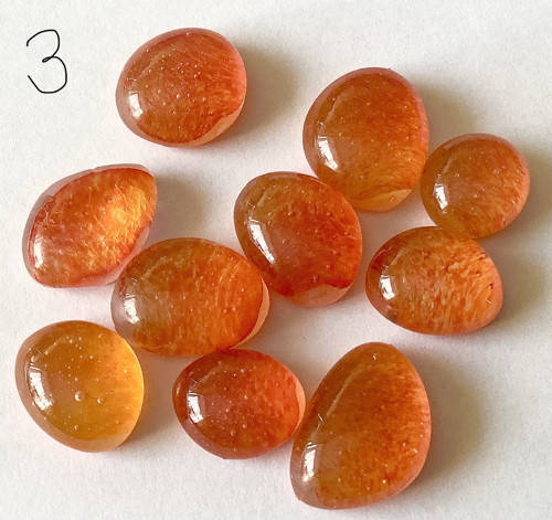 Oranžové pecičky 10 ks / 133 — foto 2