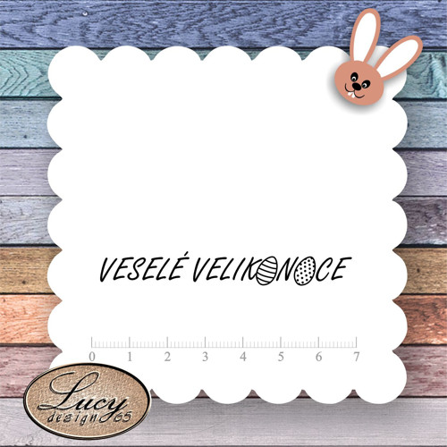 Razítko s velikonočním textem — foto 2