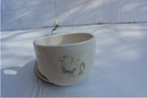 Porcelán s velbloudem, 210 ml — foto 4