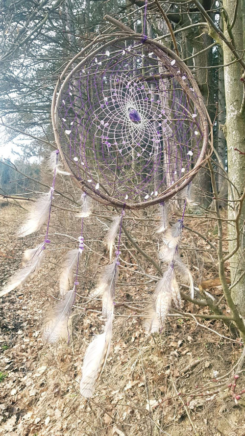 Ametystový lapač snů — foto 3