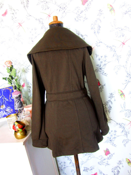 Mikinokabátek parka olivová — foto 4