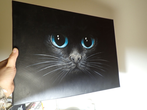 Oči kočičí, 30x40 — foto 2