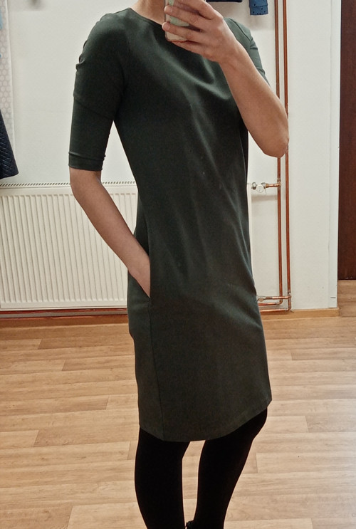 Šaty SEVER - khaki, poslední 38 — foto 2