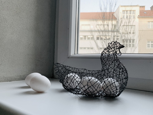 Slepice - malinký * košíček — foto 5