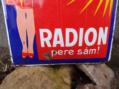 Radion pere sám - smaltovaná cedule - sleva — foto 5