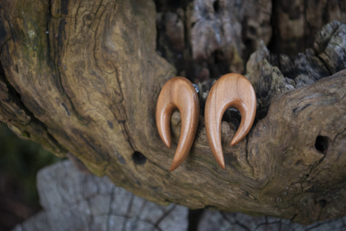 Jabloňové náušnice - Tribal — foto 4