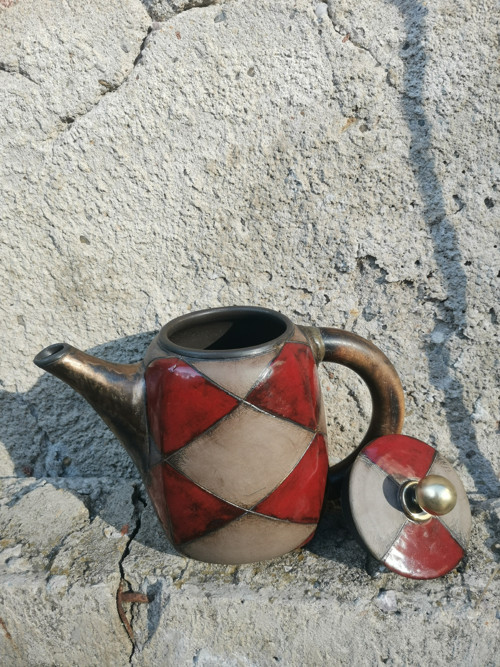 Harlekýn čajová konvice — foto 3