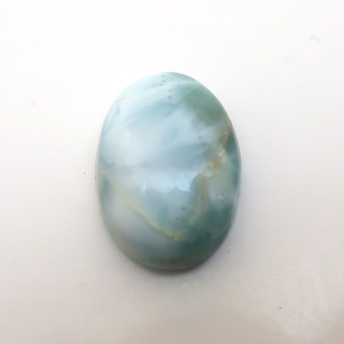 Kabošon výběrový larimar ovál 17,4mm — foto 2