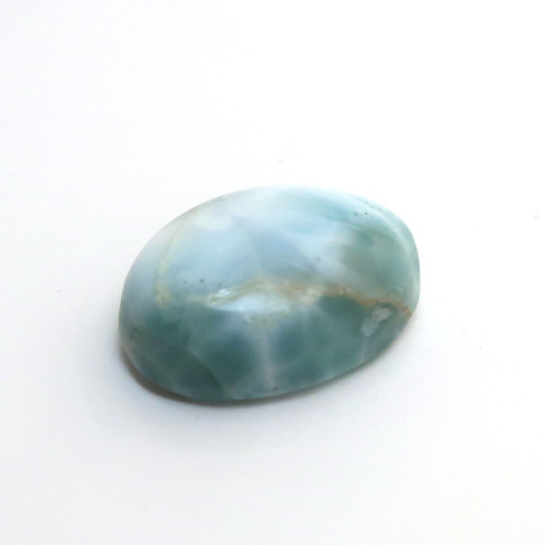 Kabošon výběrový larimar ovál 17,4mm — foto 3