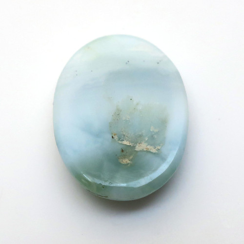 Kabošon výběrový larimar ovál 20mm — foto 4