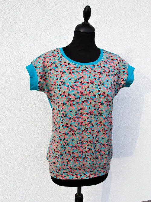 MOZAIKOVÉ (L) - dámské tričko — foto 3