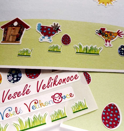 Velikonoční sada s pohlednicí — foto 4