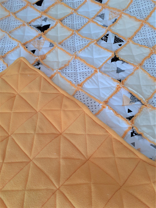 Shabby Sun Rag Quilt — foto 3