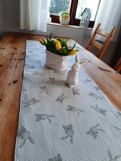 Oboustranný běhoun Zajíčci — foto 3