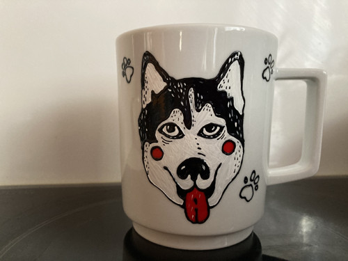 Hrneček Pes 0,3l husky — foto 3