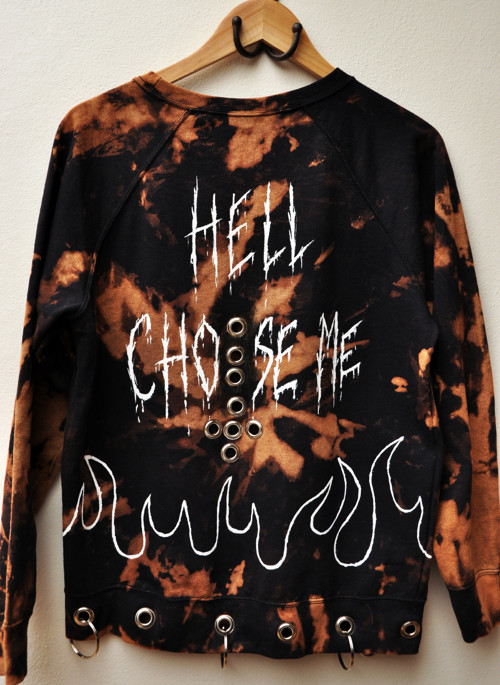 Dámská mikina - I didn´t choose hell — foto 3