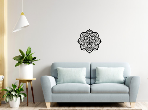 Dřevěný obraz mandala — foto 3