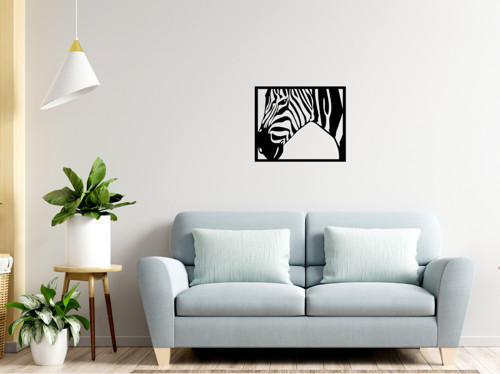 Dřevěný obraz Zebra — foto 2