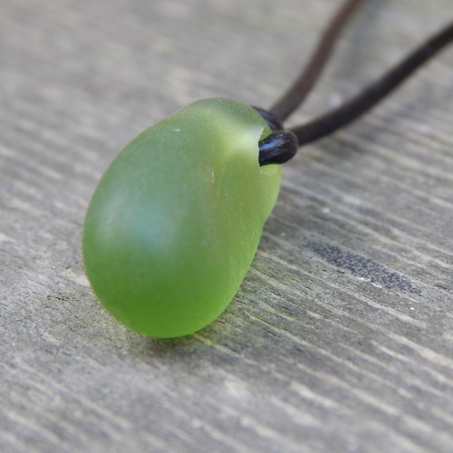 Green glass /náhrdelník/ — foto 3