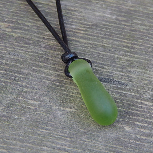Green glass /náhrdelník/ — foto 2