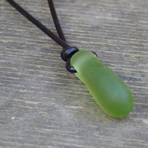 Green glass /náhrdelník/ — foto 4