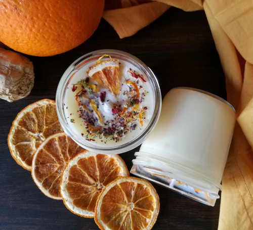 Svíčka "Jsem PLNÁ ENERGIE" — foto 2
