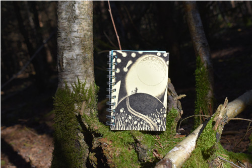 Notes větší Chlapec s kolem — foto 3