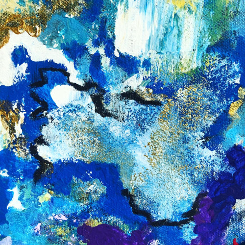 Abstraktní obraz “Ocean light” — foto 5