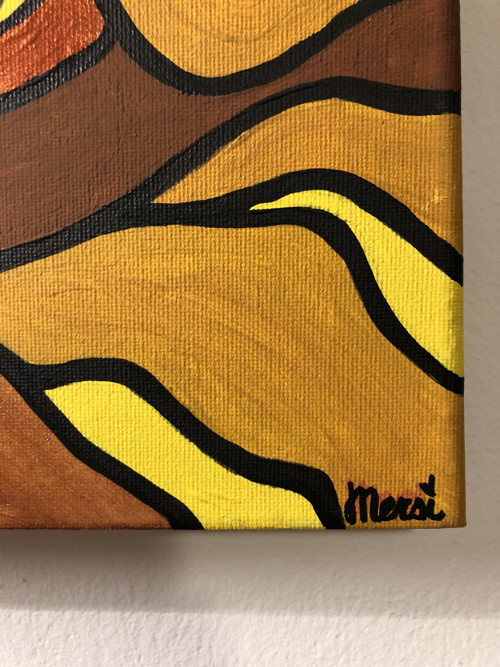 Obraz, malba "Medusa" — foto 5