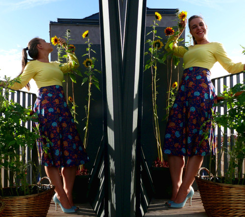 LycraSkirtLotusGarden — foto 6