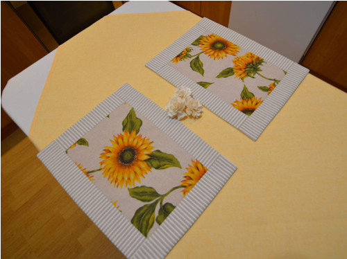 Prostírání - Slunečnice — foto 4