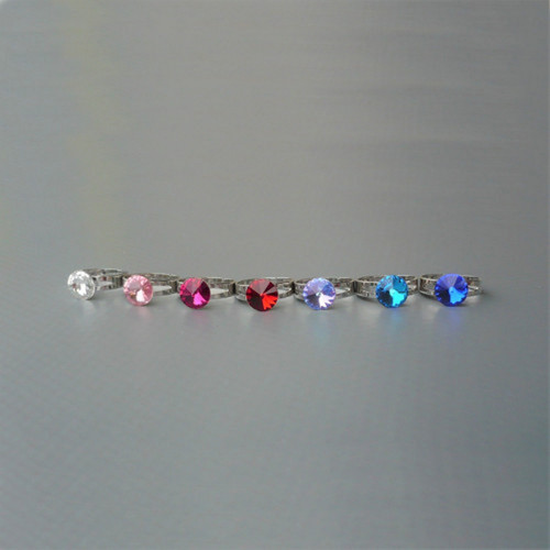 Fuchsia Swarovski prstýnek antialergický — foto 3