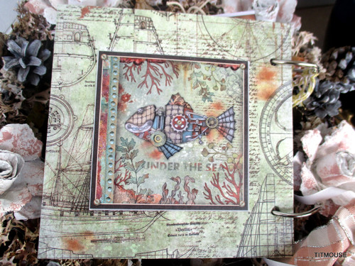 Steampunk Lady - scrapbookový zápisník — foto 2