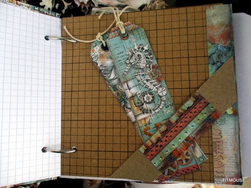 Steampunk Lady - scrapbookový zápisník — foto 5