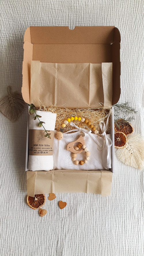 Newborn box -LNĚNÝ mix — foto 2